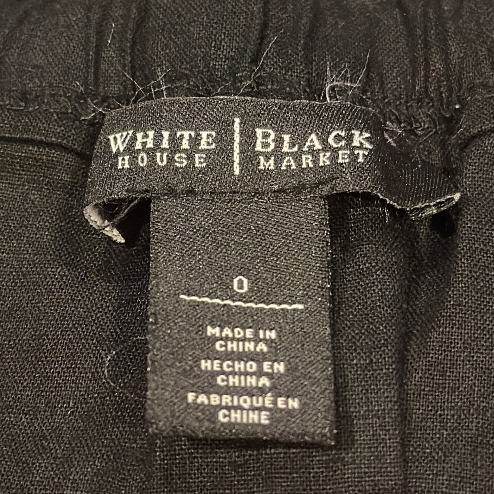 White House Black Market Elegant Black Circle Skirt - Picture 3 of 4